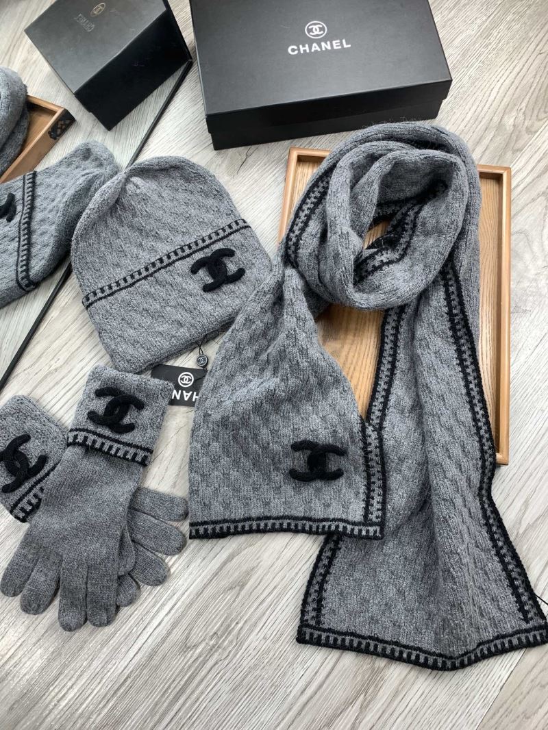 Chanel Caps Scarfs